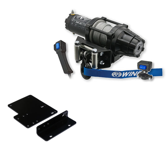 KFI Winch Kit For Kawasaki 4010 Mule Diesel 4x4 2009-2013
