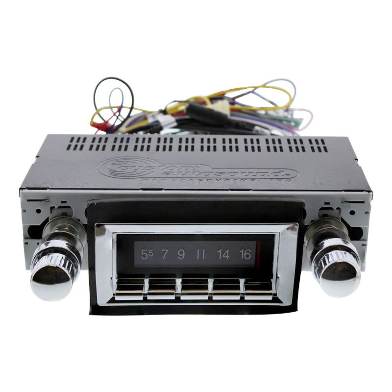 Load image into Gallery viewer, Custom Autosound 1977-82 Corvette 740 Premium Bluetooth Classic Car Stereo
