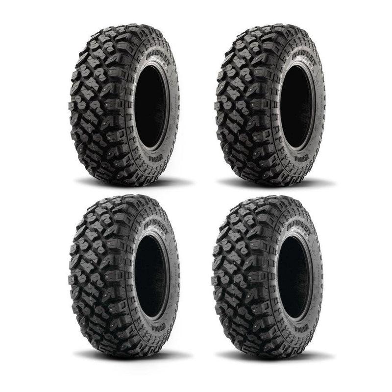 Load image into Gallery viewer, Kenda Set of Two K3204R Klever XT Tires (8 Ply) [30x10-14] And Two (8 Ply) [32x10R-14] Tires
