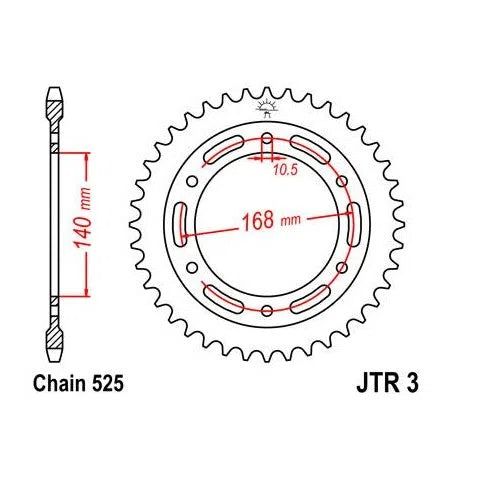 Front & Rear Sprocket Kit for Street BMW F800 GS 2009-2012