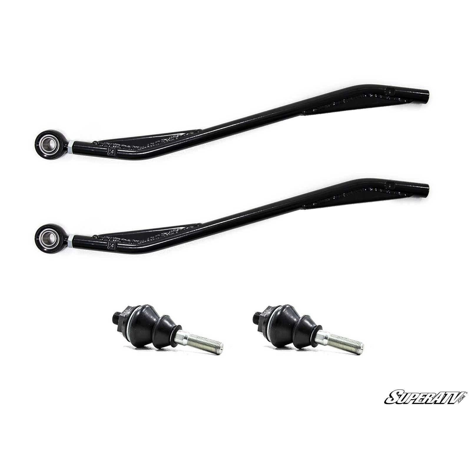 SuperATV Can-Am Maverick X3 Heavy-Duty Z-Bend Tie Rod Kit - Replacement For SuperATV Lift Kits TRRA-CA-X3-Z6-14-02