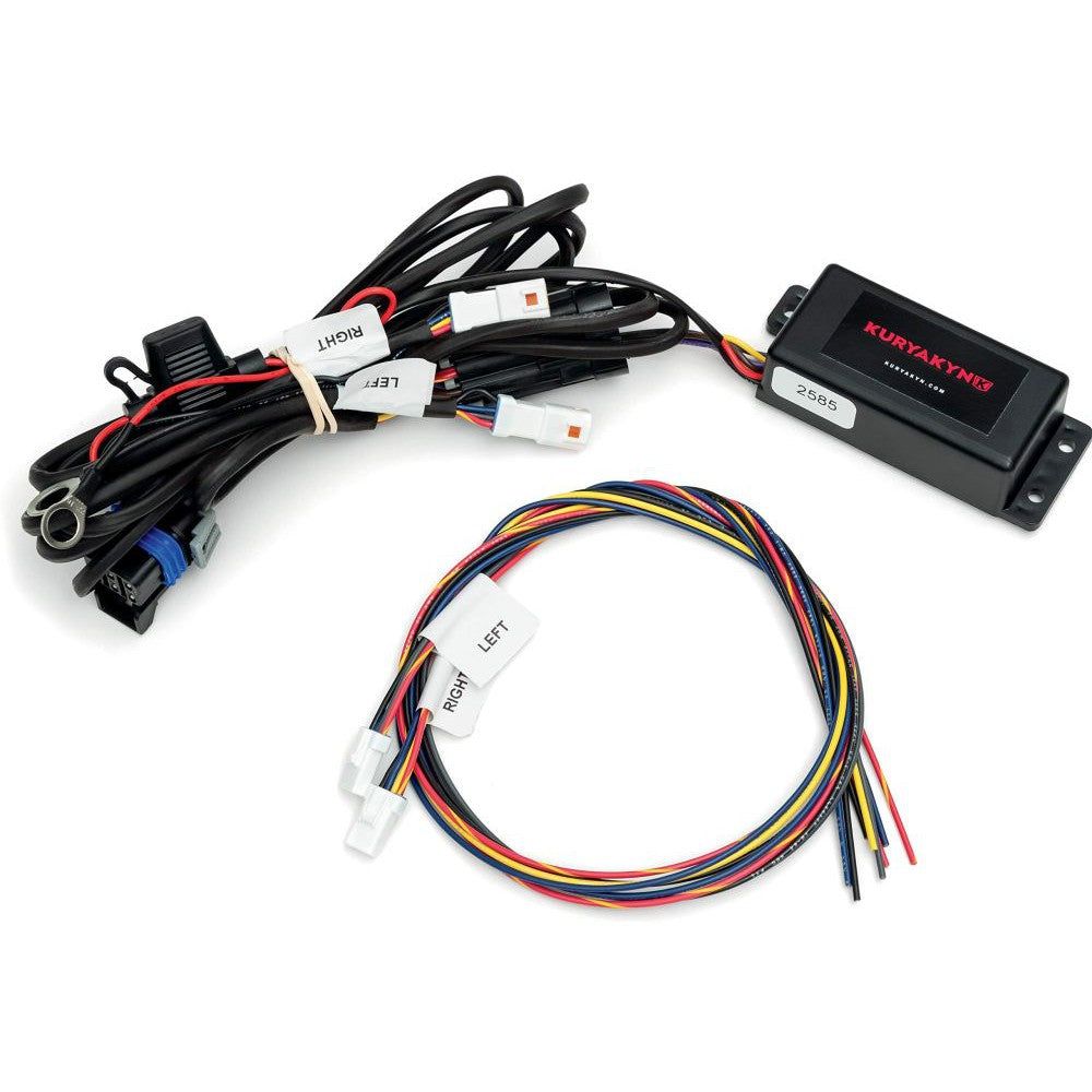 Kuryakyn Rear Signal Splitter Module for Indian 4-Wirw Black