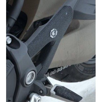 R&G Racing Black Boot Guard Kit For 2014-2018 Ducati Monster 1200