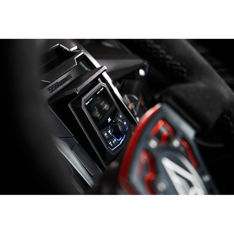 Load image into Gallery viewer, SSV Works Media Receiver Plug-And-Play Dash Kit For Kawasaki KRF1000 2020-2022
