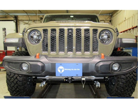 Blue Ox Alpha Tow Bar (8,500 lbs. cap.) & Baseplate Combo fits  Select Jeep Gladiator (Includes Mojave) (Includes ACC) With Towed Vehicle Light Wiring Kit