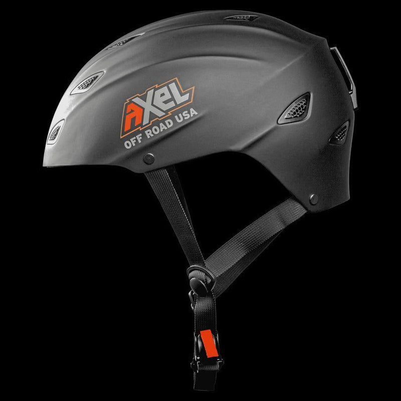 Load image into Gallery viewer, Axel Off Road USA GRIT D.O.T. Helmet - Racy Black Matte
