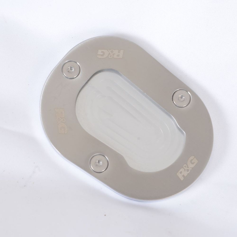 R&G Racing Silver Kickstand Shoe For 2014-2016 BMW R1200GS Adventure PKS0055SI