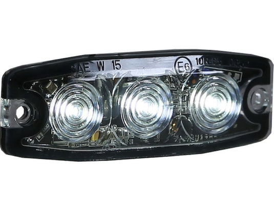 Clear Ultra Thin 3.5 inch LED Strobe Light