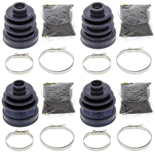 Complete Rear Inner & Outer CV Boot Repair Kit for Yamaha 700 RHINO FI 2008-2013