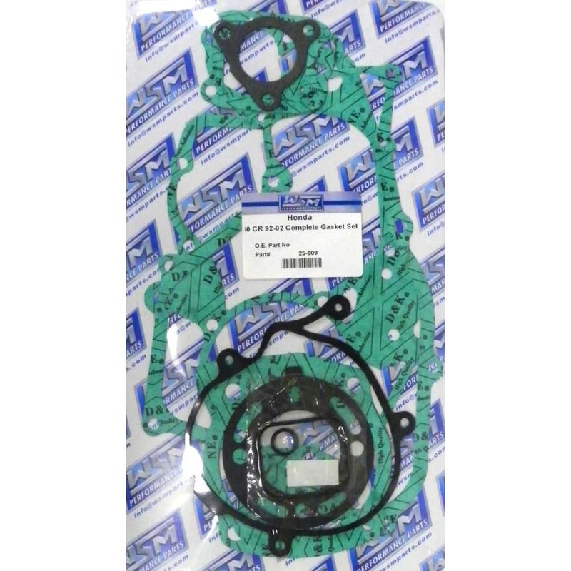 Load image into Gallery viewer, WSM Complete Gasket Kit For Honda 80 CR 92-02 25-609
