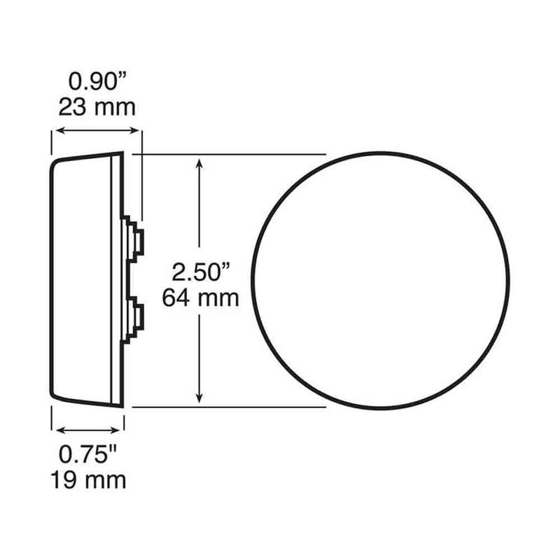 Load image into Gallery viewer, 2-1/2 Inch Clearance and Side Marker Light
