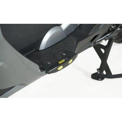Load image into Gallery viewer, R&amp;G Racing Black Footboard Sliders For 2014-2015 BMW C600 Sport TP0005BK
