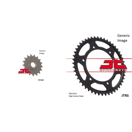 Front & Rear Sprocket Kit for Street BMW F650 Funduro 1996-2000