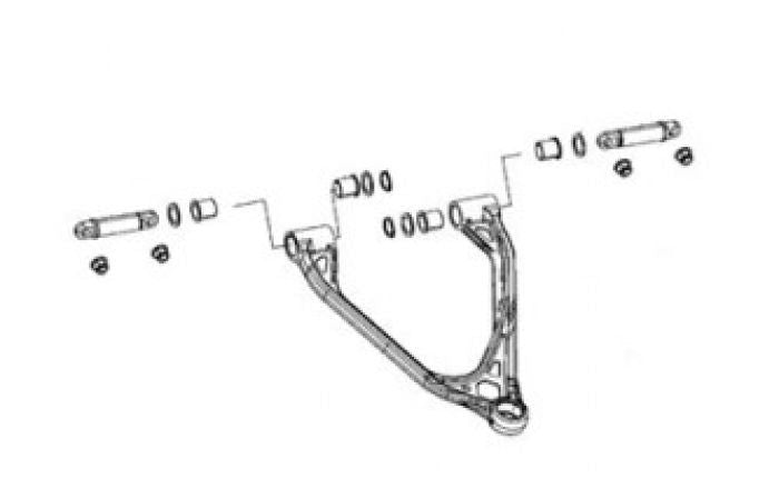 Load image into Gallery viewer, Spi A-Arm Bushing Kit SM-08617
