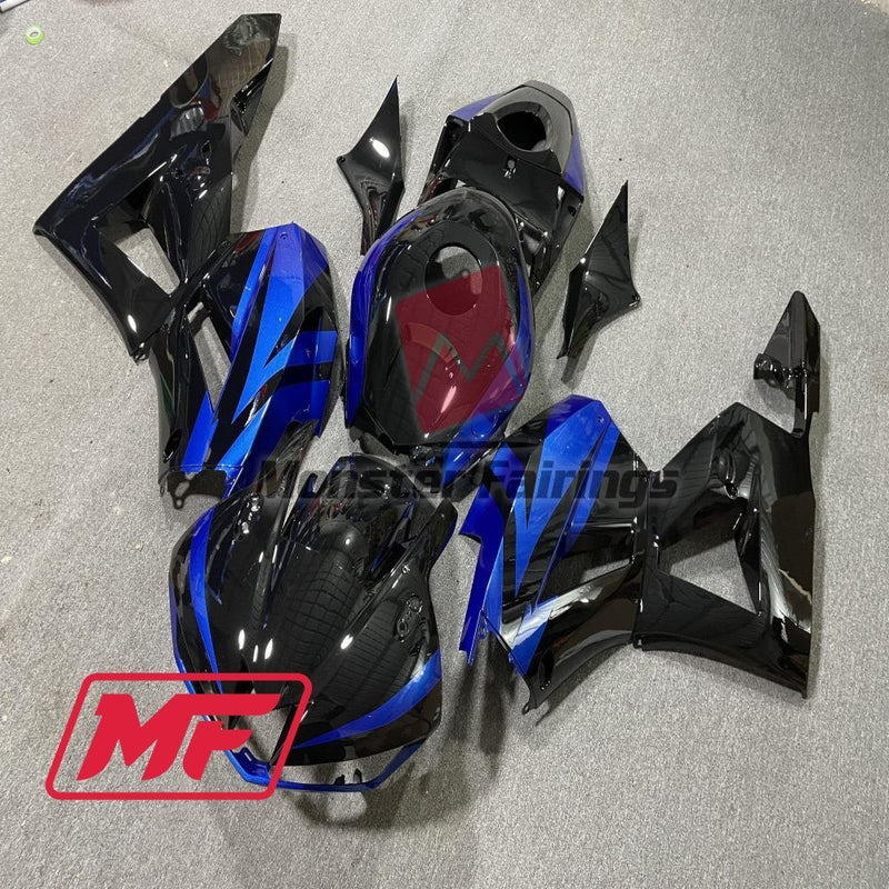 Load image into Gallery viewer, Monster Fairings Full Kit Honda CBR600RR 13-25 Gloss Blue and Black + Windshield + Gas Tank Cover

