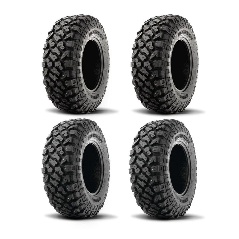 Load image into Gallery viewer, Kenda Set of Two K3204R Klever XT Tires (8 Ply) [30x10-14] And Two (8 Ply) [32x10R-14] Tires
