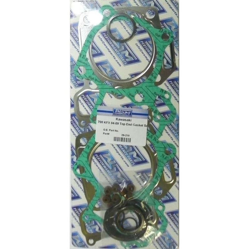 Load image into Gallery viewer, WSM Top End Gasket Kit For Kawasaki 650 / 700 KFX / Prairie 02-09 29-218
