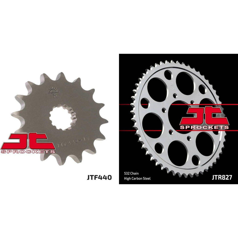 Load image into Gallery viewer, Front &amp; Rear Sprocket Kit for SUZUKI GSX1100 F-J,K 88-89 JT Sprockets
