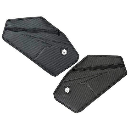 Pro Armor Door Knee Pads with Storage Rear - P1910Y321BL