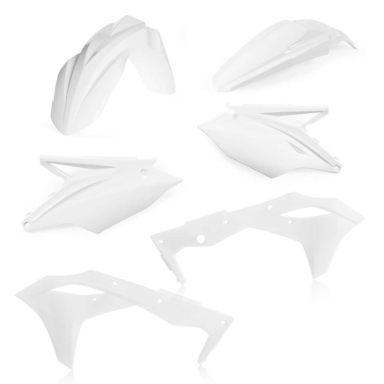 Acerbis White Standard Plastic Kit for Kawasaki - 2685810002