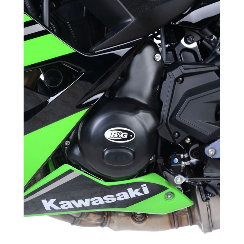 Load image into Gallery viewer, R&amp;G Racing Black Engine Case Cover LHS For 2017-2020 Kawasaki Ninja 650 EX650
