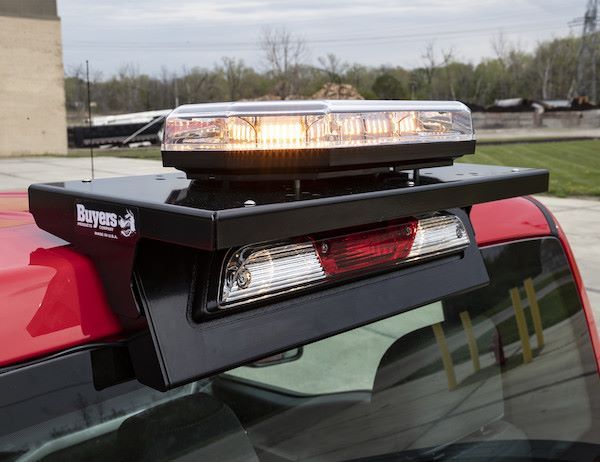 Load image into Gallery viewer, Drill-Free Light Bar Cab Mount fits 2019+ Ford Ranger Supercrew, 2015+ F-150, 2017+  F-250-F-550
