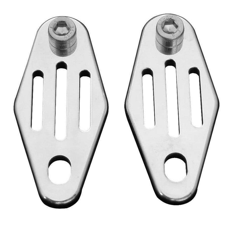 Load image into Gallery viewer, Modquad Exhaust Hanger Straight Lines Polished
