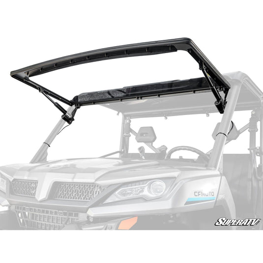 SuperATV CFMOTO UForce 1000 MaxDrive Power Flip Windshield PFWS-CF-UF1000-70