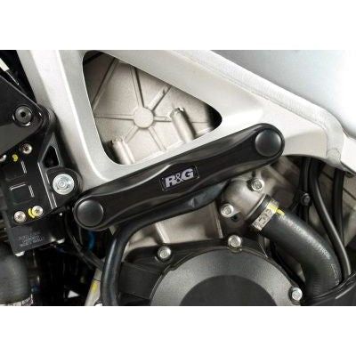 Load image into Gallery viewer, R&amp;G Racing Black Crash Protectors - Frame Skidders For 2019-2020 Aprilia RSV4 1100 Factory
