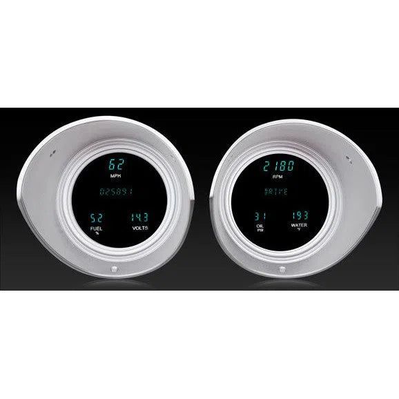 Load image into Gallery viewer, Dakota Digital 1973-1977 Oldsmobile Cutlass Series III Gauge Kit with Teal/Blue Display VFD3-73O-CUT-Z
