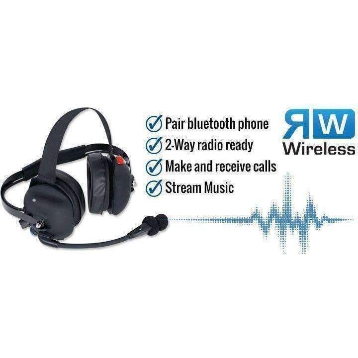 Load image into Gallery viewer, Rugged Radios Wireless Cell Phone Headset with 2-Way Radio Connectivity RW-H43-B
