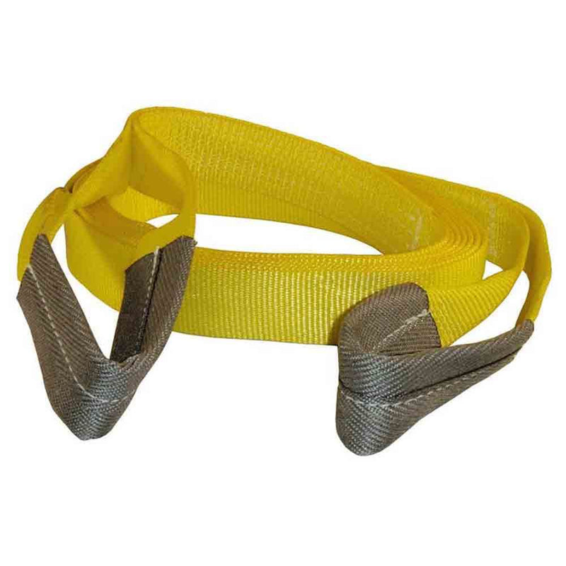 Load image into Gallery viewer, Rigid Hitch (DTS-1-125) Nylon 2" x 20" Strap with Shackle Mount Kit for 1-1/4 Inch Receivers
