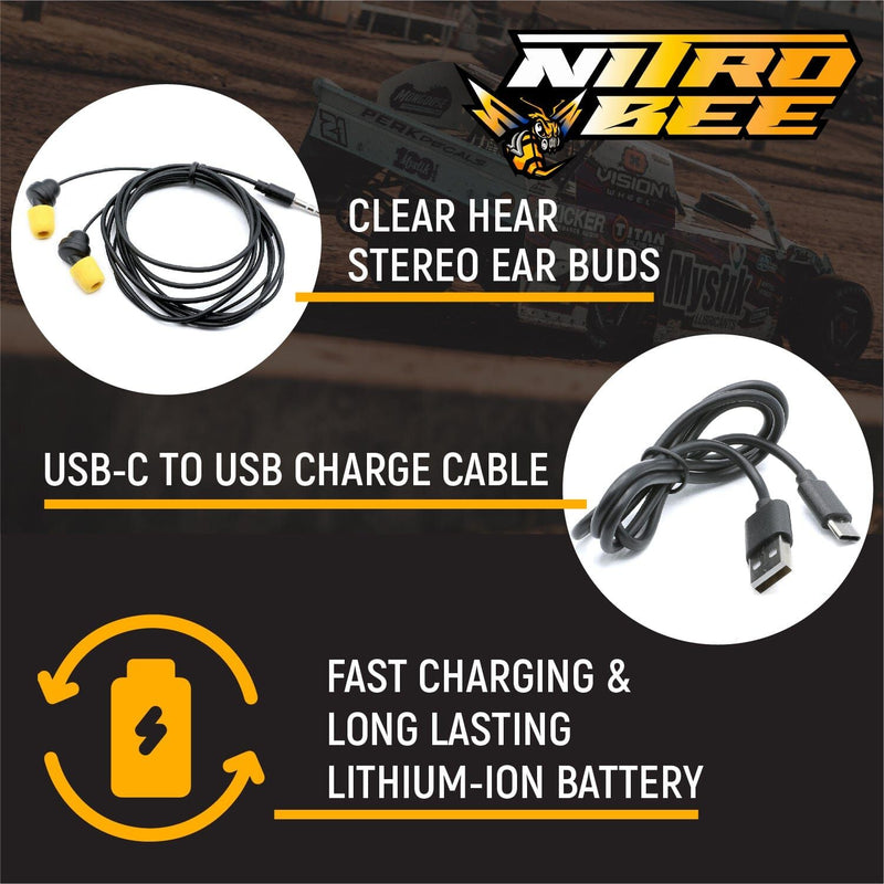 Load image into Gallery viewer, Rugged Radios Nitro Bee Xtreme UHF Race Receiver NITRO-BEE-X
