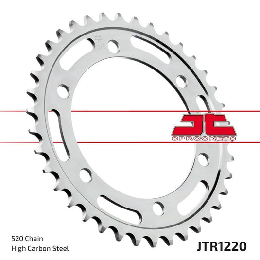JT Sprockets Rear Steel Sprocket 36 Tooth 36T 520 Chain For Honda CBR300R 2014-2022 JTR1220.36