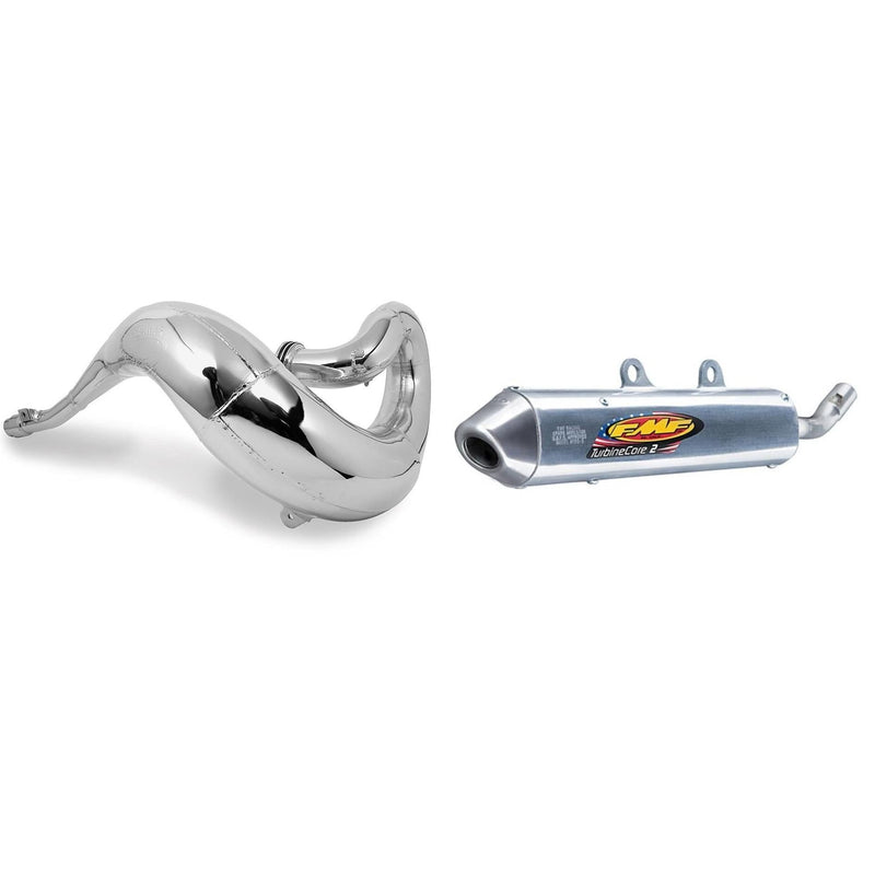Load image into Gallery viewer, Fatty Exhaust Pipe &amp; Turbinecore 2 Silencer for HONDA CR125R 2000-2001

