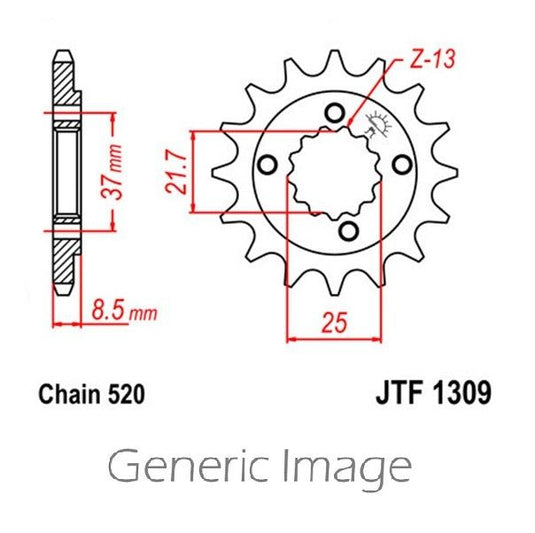 Front & Rear Steel Sprocket Kit for ATV/UTV HONDA TRX400X 2009-2014