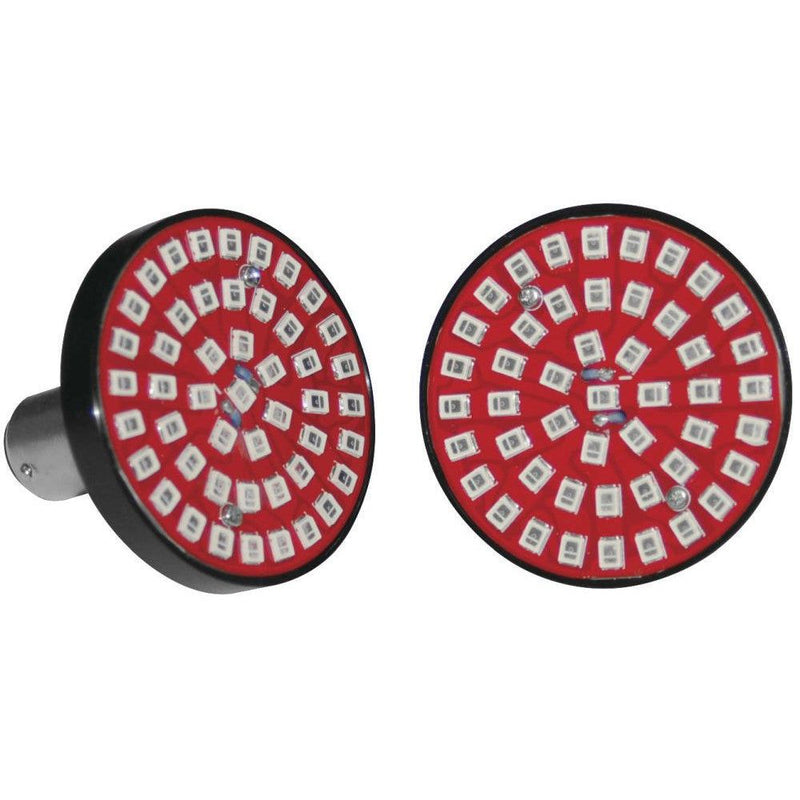 Load image into Gallery viewer, Letric Lighting Switchback Turn Signal Inserts Red/Amber 1157
