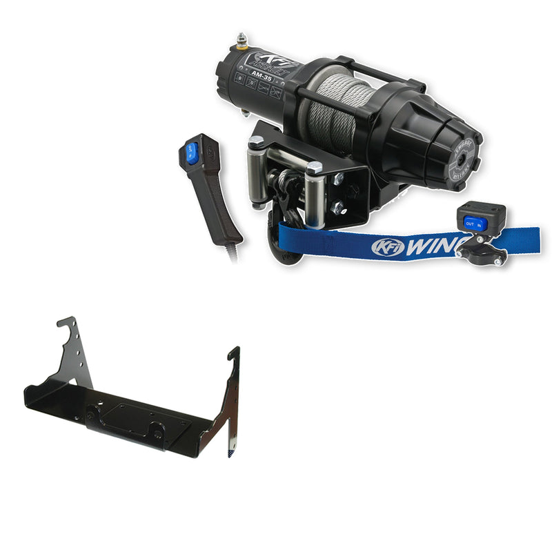 Load image into Gallery viewer, KFI Winch Kit For Polaris Trail Boss 350L 2x4, 4x4 1990-1993
