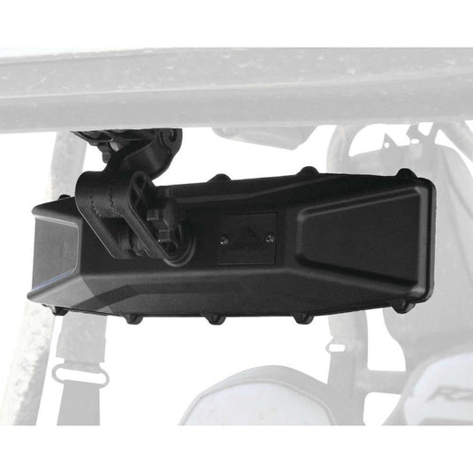 ATV/UTV Tek Center Rear View Mirror with Dual Blindspot Mirrors Black