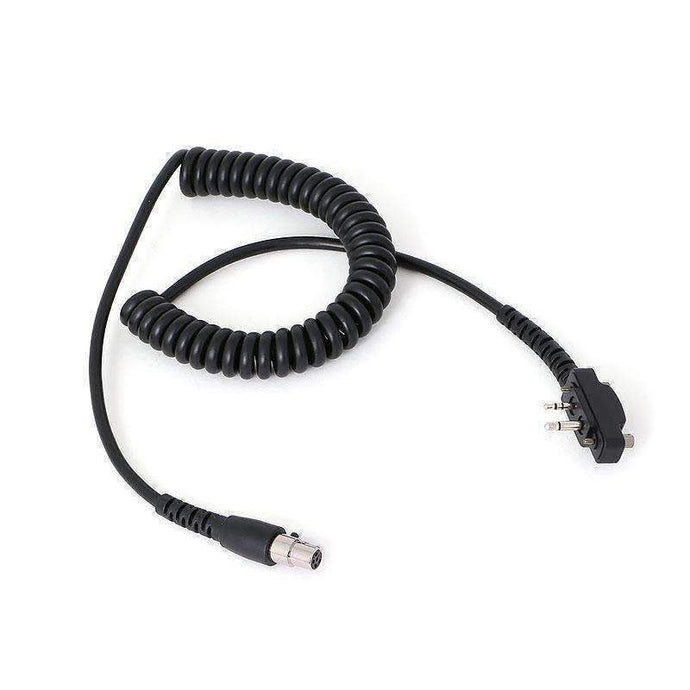 Rugged Radios Icom Bolt On Handheld Radio - Headset Coil Cord CC-ICOM-B