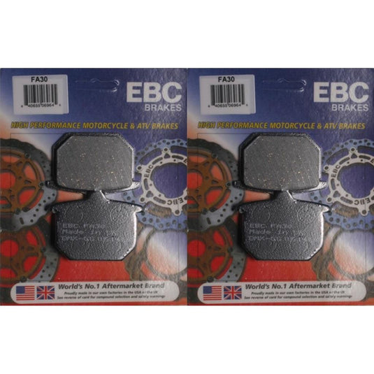 EBC Brake Pad Rear Kit FA30 for Honda CB 750 Super Sport 1979-1980