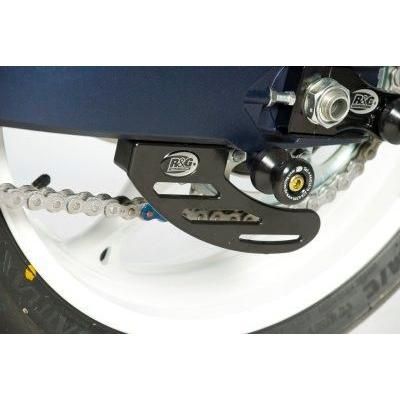 Load image into Gallery viewer, R&amp;G Racing Black Toe Chain Guards - Road Racing Toe Guard TG0007BK
