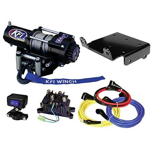 Load image into Gallery viewer, 2500 lb KFI Winch Mount Combo Kit Suzuki King Quad 450 500 700 750 2005-2018 NEW
