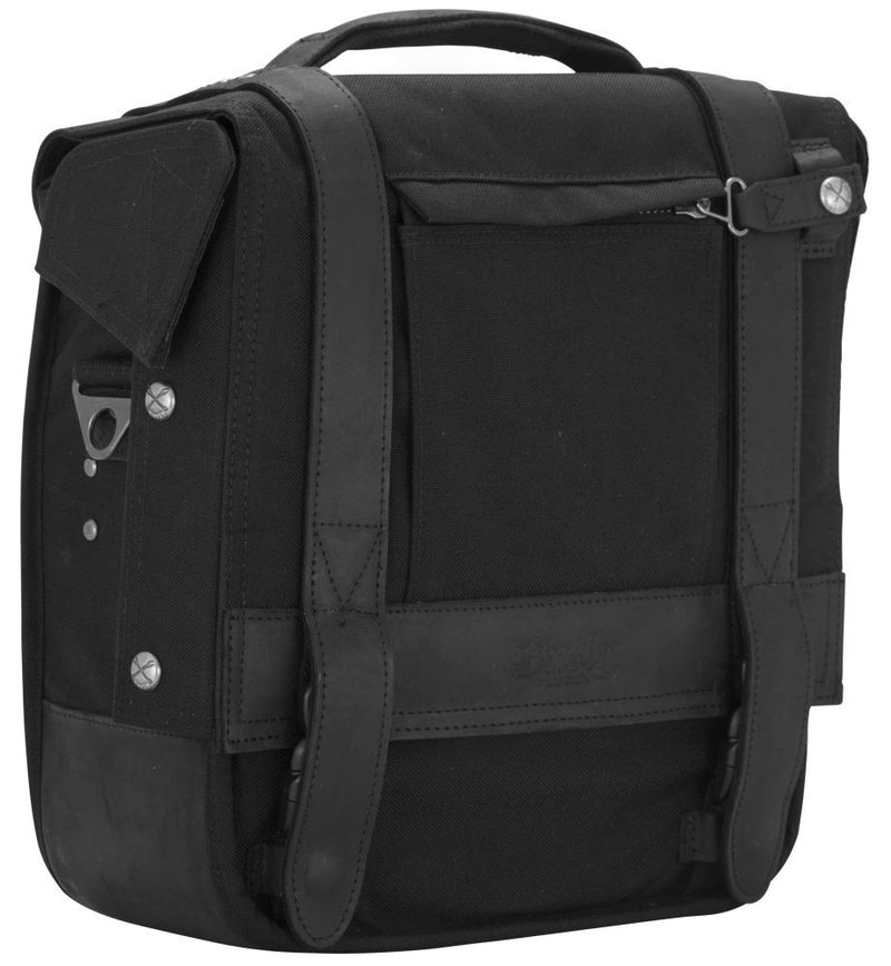 Load image into Gallery viewer, Burly Brand Voyager Saddlebag Black - B15-1000B
