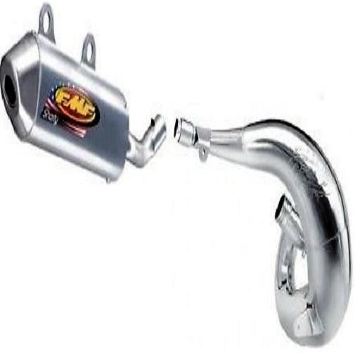FULL FMF FATTY PIPE + SHORTY SILENCER FULL EXHAUST 99 00 KAWASAKI KX250 KX 250