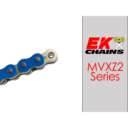EK 530-MVXZ2 Motorcycle Drive Chain (Specify Links and Color) Rivet Master Link