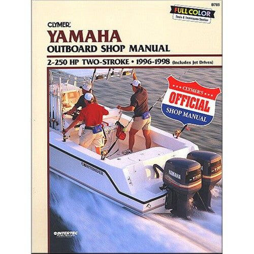 Clymer B785 Clymer Manual, Yamaha 2-Strokeob 2-250hp 96-98
