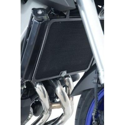 R&G Racing Black Aluminum Radiator Guard RAD0159BK