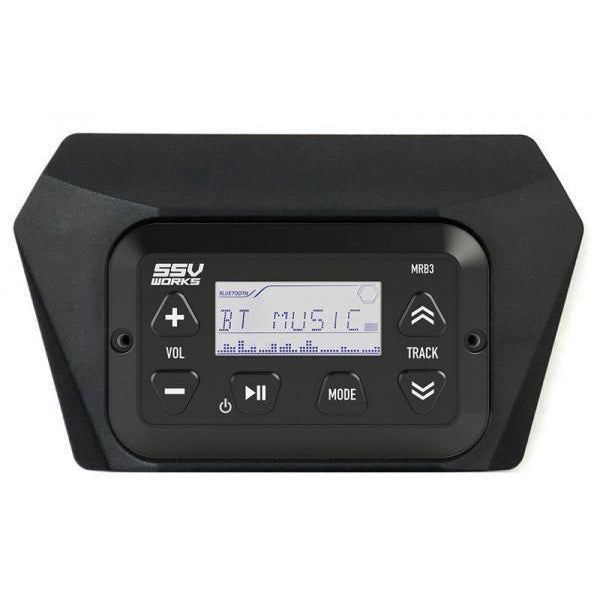 Load image into Gallery viewer, SSV Works Dash Mount Kit for MRB3 Media Controller For Polaris RZR XP 1000 2019-2022
