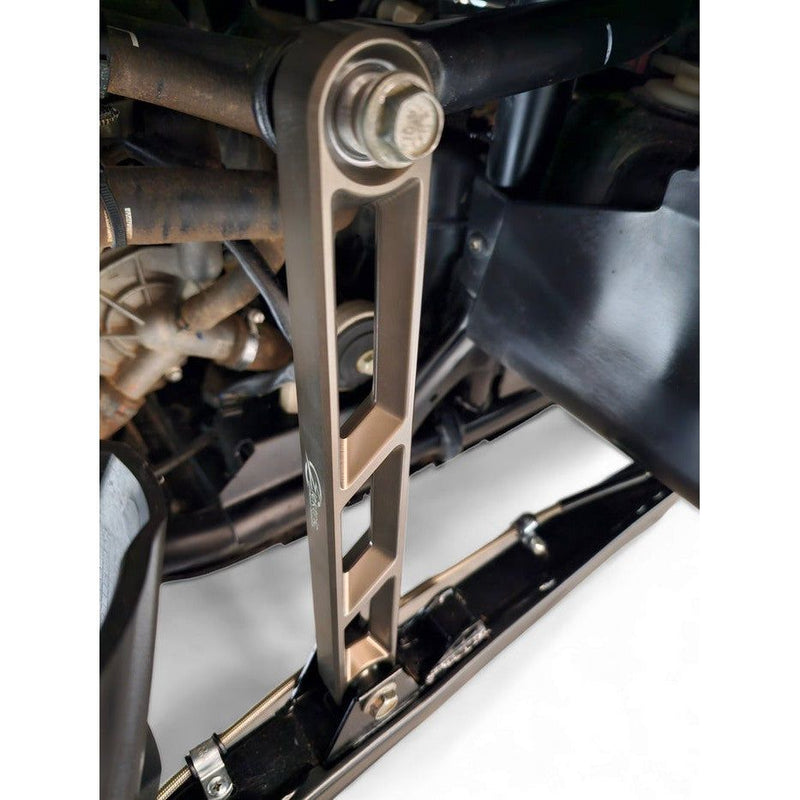 Load image into Gallery viewer, Elektric Offroad Volt Series Ultra Heavy Duty Gun Metal Gray Rear Billet Sway Bar Links For Polaris RZR Pro XP 2020-2024
